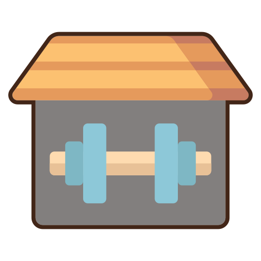 fitness Flaticons Lineal Color icon