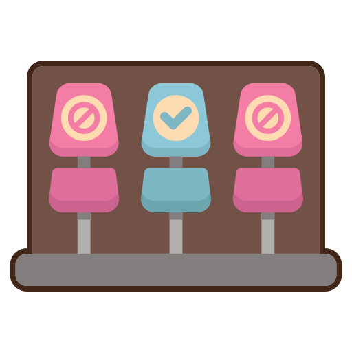 asiento Flaticons Lineal Color icono