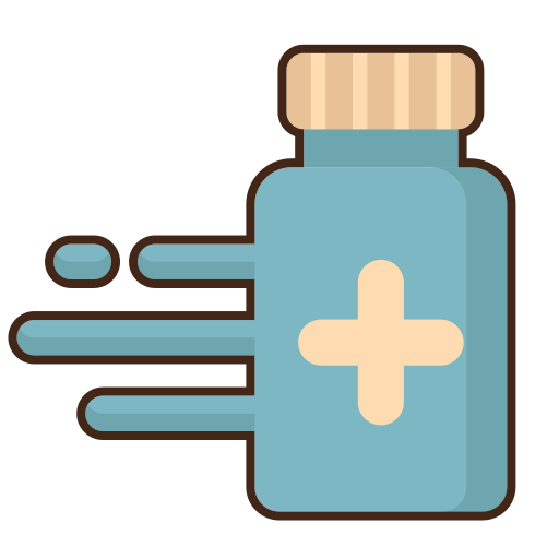 medicamentos Flaticons Lineal Color icono