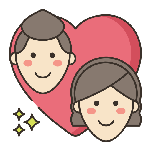 amor Flaticons Lineal Color icono