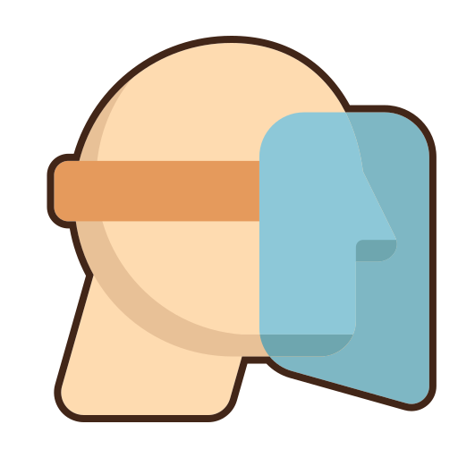 保護マスク Flaticons Lineal Color icon