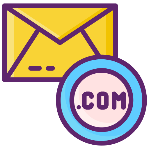 e-mails Flaticons Lineal Color icon