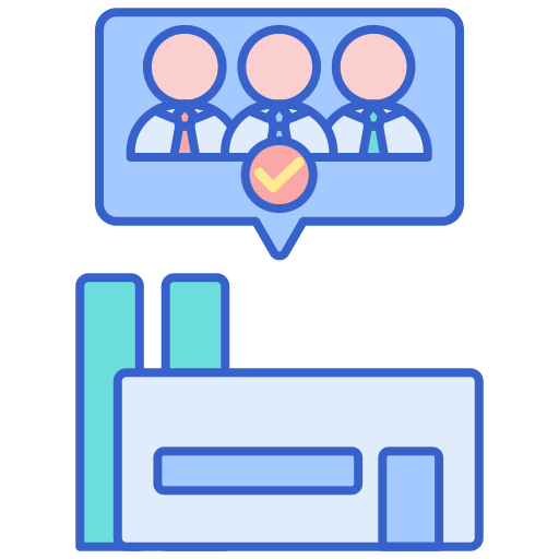 Recruitment Flaticons Lineal Color icon