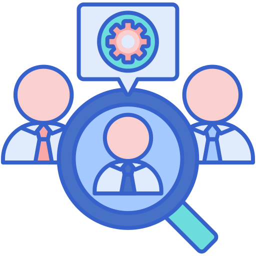 Recruitment Flaticons Lineal Color icon