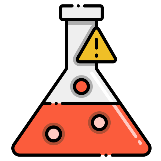 chemikalia Flaticons Lineal Color ikona