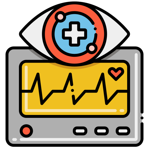 Medical machine Flaticons Lineal Color icon