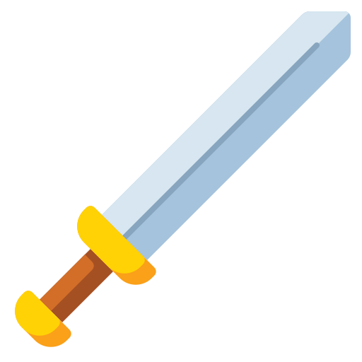 miecze Flaticons Flat ikona