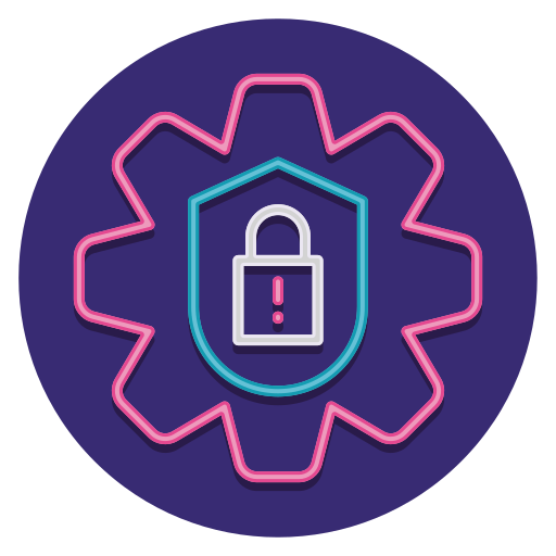Security Flaticons Flat Circular icon