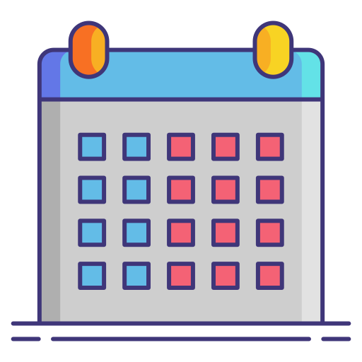 Working hours Flaticons Lineal Color icon
