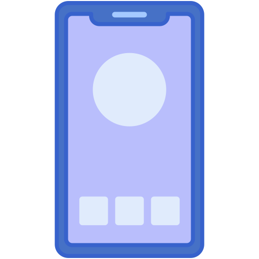 Mobile Flaticons Lineal Color icon