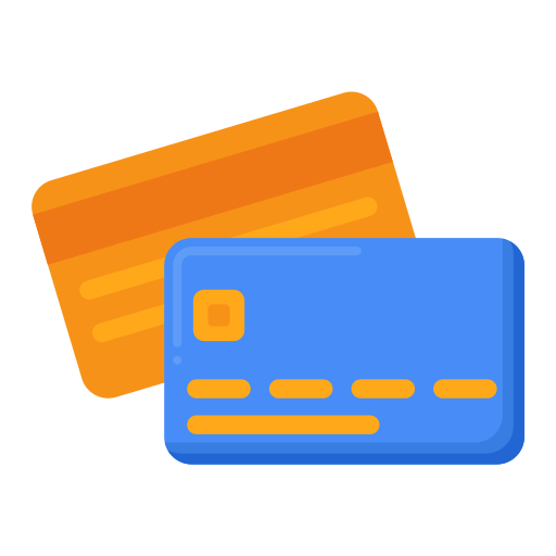 kredietkaart Flaticons Flat icoon