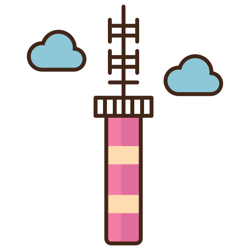 toren Flaticons Lineal Color icoon