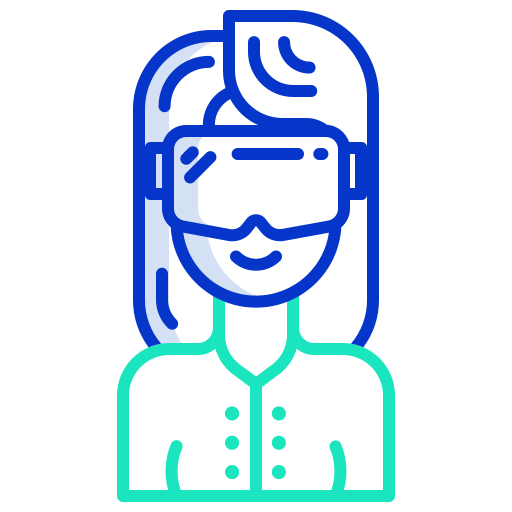 Vr glasses Icongeek26 Outline Colour icon