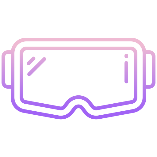 vr 안경 Icongeek26 Outline Gradient icon