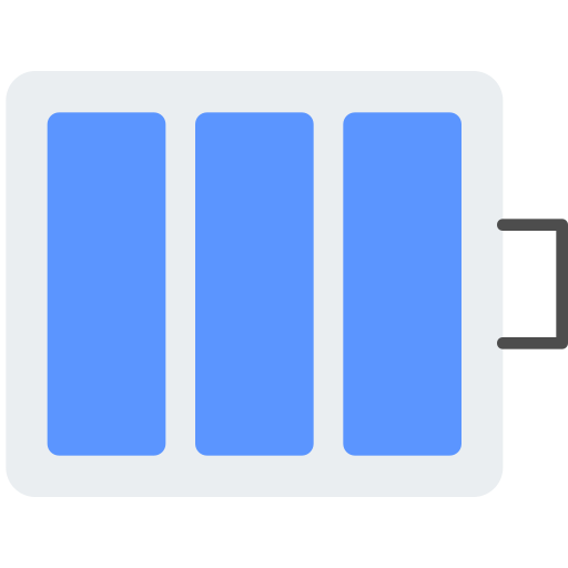 Полная батарея Generic Flat иконка