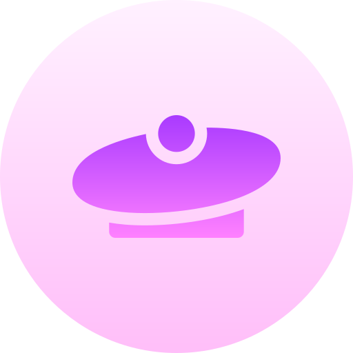 beret Basic Gradient Circular ikona