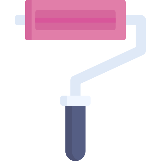 Roller brush Special Flat icon