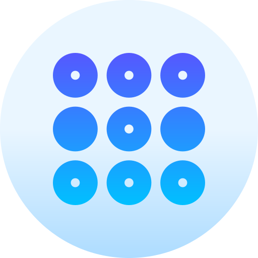 Setup Basic Gradient Circular icon