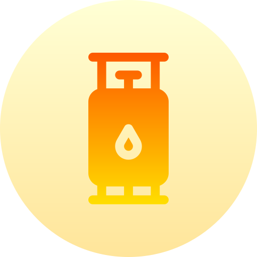 gas Basic Gradient Circular icon