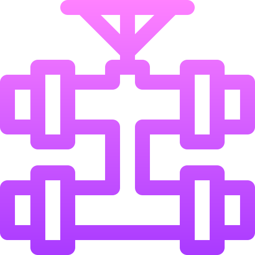 pijpleiding Basic Gradient Lineal color icoon