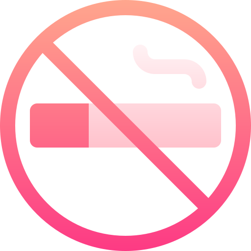 proibido fumar Basic Gradient Gradient Ícone