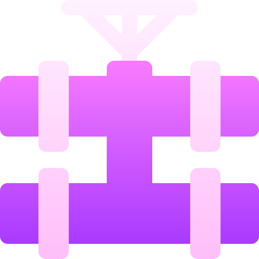 パイプライン Basic Gradient Gradient icon