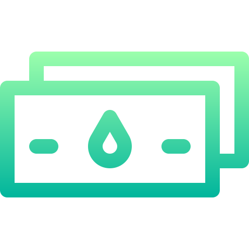 돈 Basic Gradient Lineal color icon