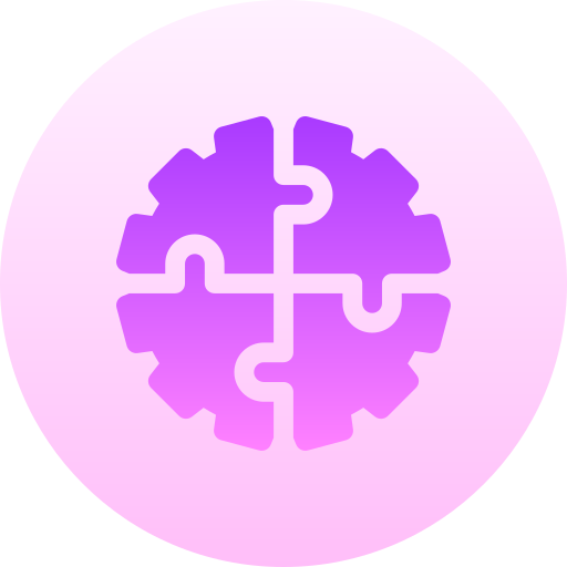 collocamento Basic Gradient Circular icona