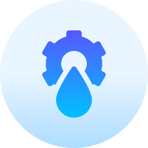 유지 Basic Gradient Circular icon