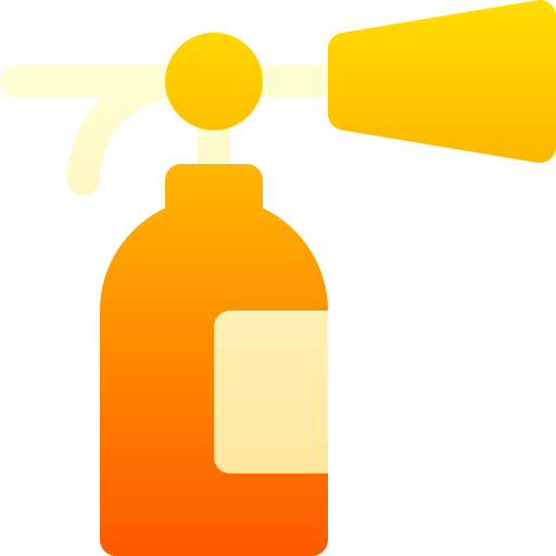 Extinguisher Basic Gradient Gradient icon