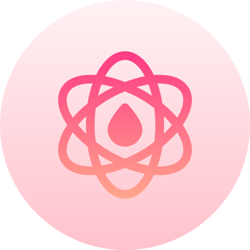 原子 Basic Gradient Circular icon