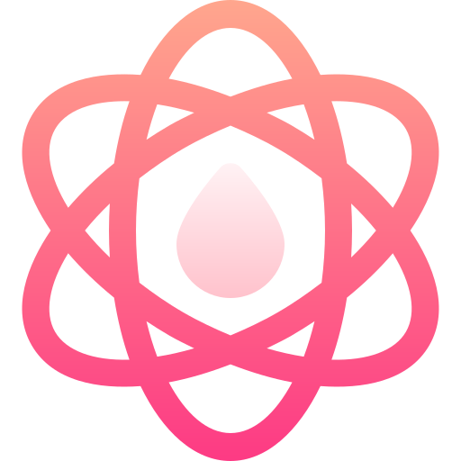 Atom Basic Gradient Gradient icon