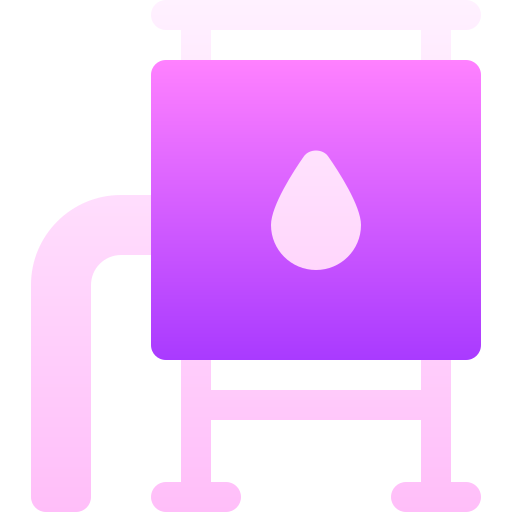 Oil tank Basic Gradient Gradient icon