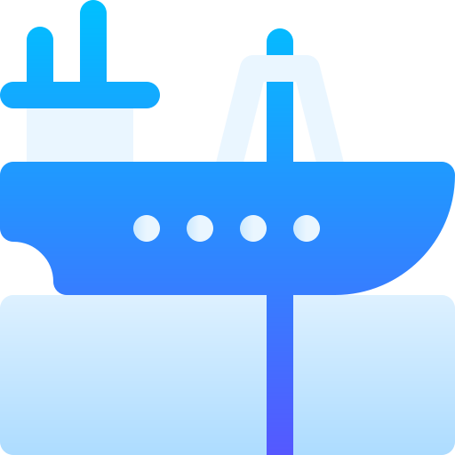 船 Basic Gradient Gradient icon