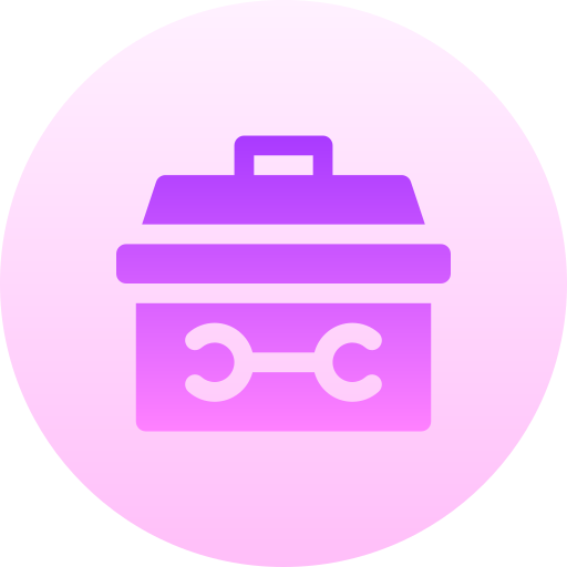caja de herramientas Basic Gradient Circular icono