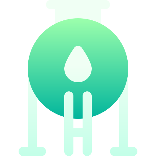 ガソリンタンク Basic Gradient Gradient icon