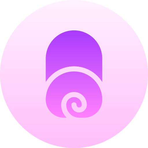 rollen Basic Gradient Circular icon