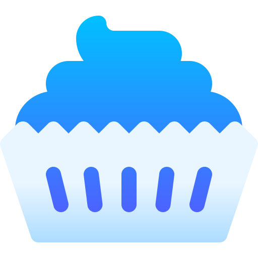 cupcake Basic Gradient Gradient icon