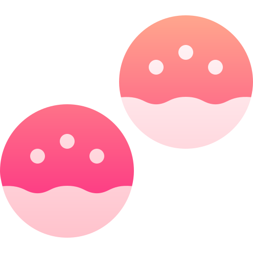 bolas de choco Basic Gradient Gradient icono