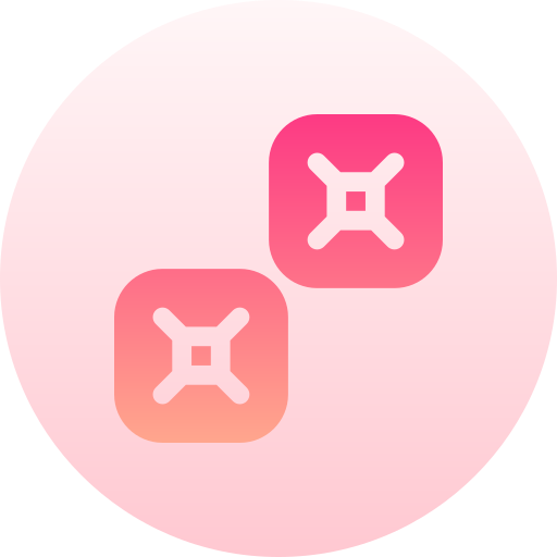 あめ Basic Gradient Circular icon