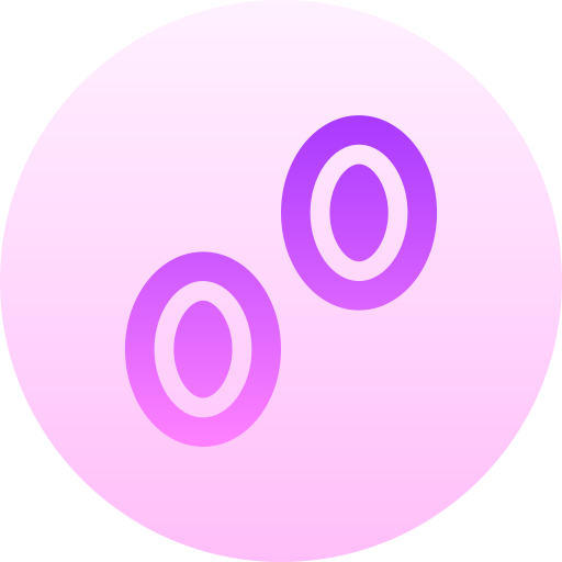 あめ Basic Gradient Circular icon