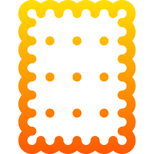 galleta Basic Gradient Lineal color icono