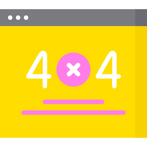 errore 404 Special Flat icona