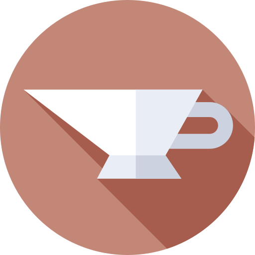 platillo Flat Circular Flat icono
