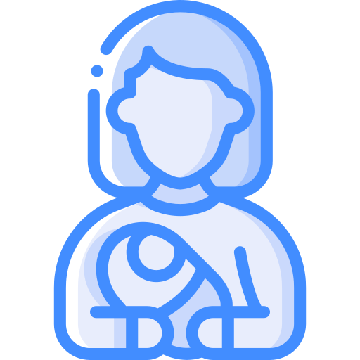 moeder Basic Miscellany Blue icoon