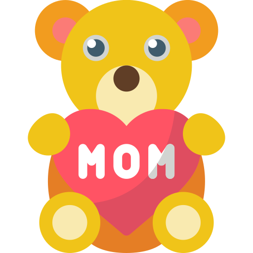 oso de peluche Basic Miscellany Flat icono