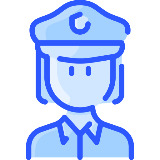 politie Vitaliy Gorbachev Blue icoon