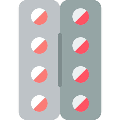 paquete de medicamentos Basic Miscellany Flat icono