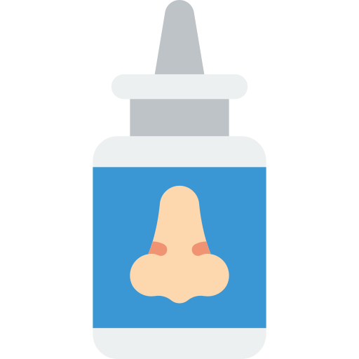 aerosol nasal Basic Miscellany Flat icono