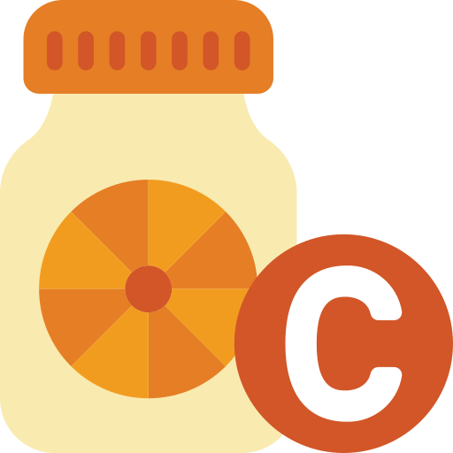 vitamine c Basic Miscellany Flat Icône
